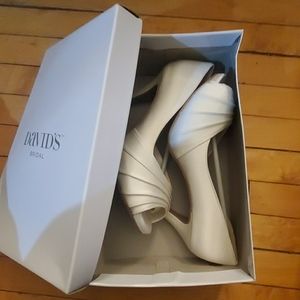 Ivory David's Bridal Shoes